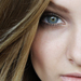 Young woman with big eyes
