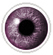 Violet coloured contact lenses